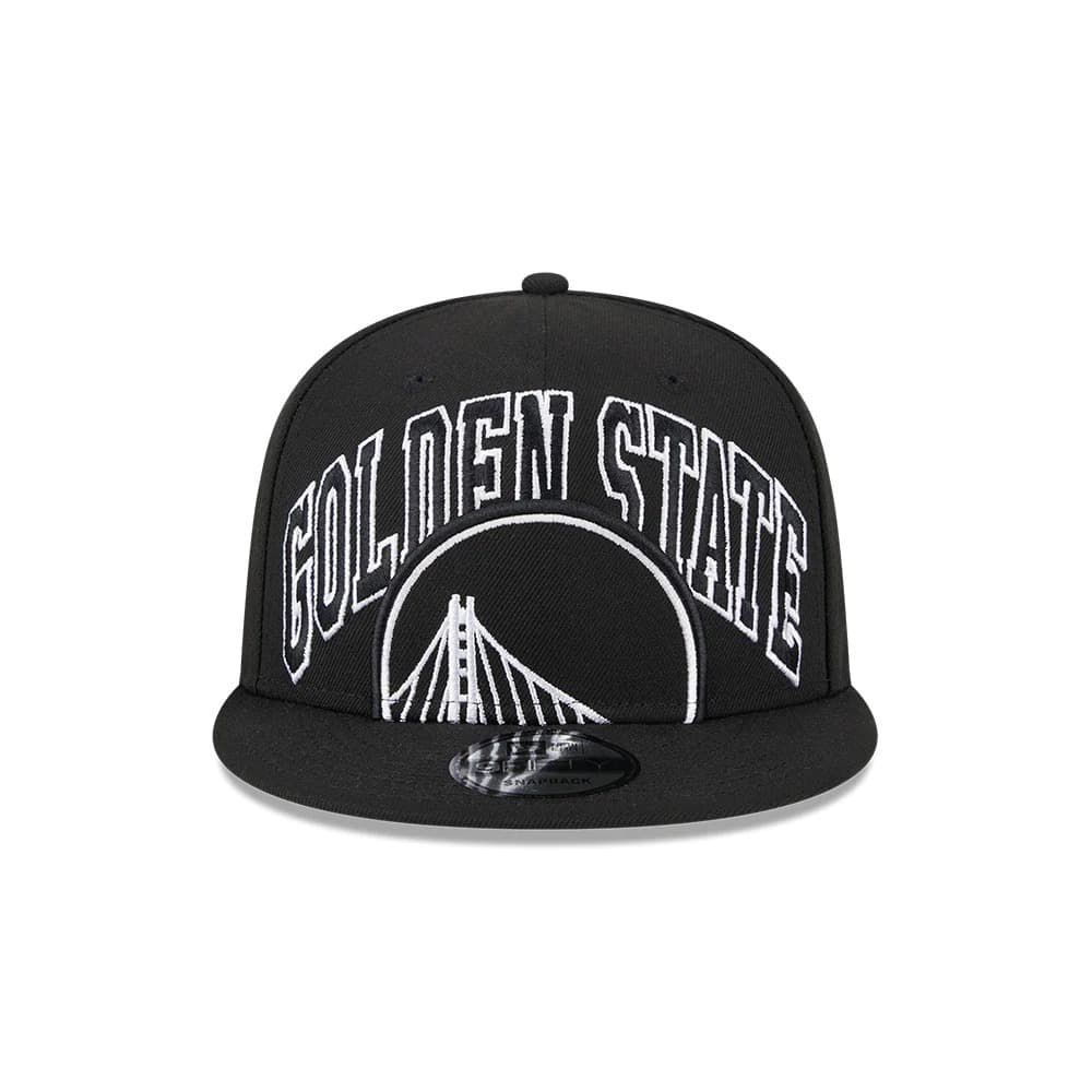 Бейсболка New Era Golden State Warriors 2024 Tip Off Black 9FIFTY NBA Snapback Hat