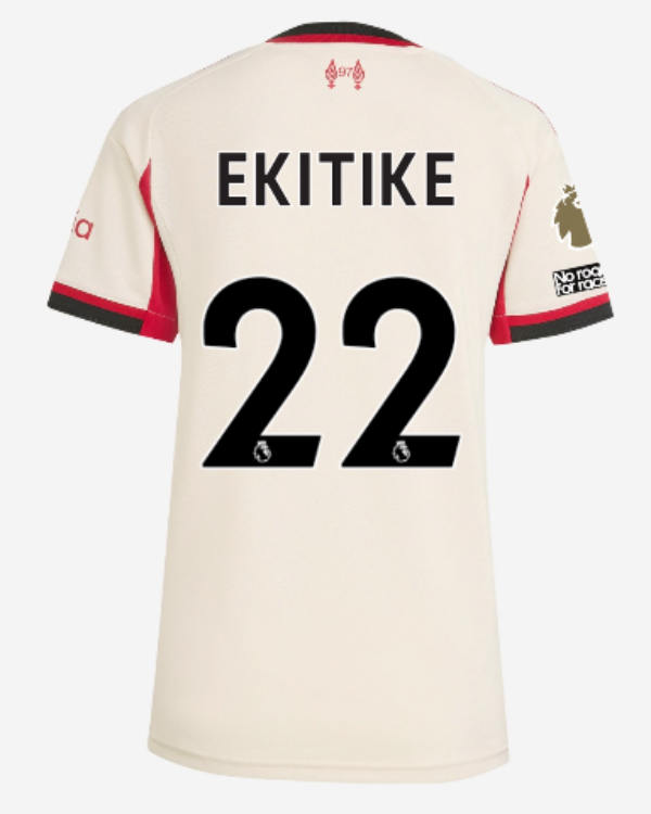 Женское футбольное джерси Liverpool FC adidas Womens 25/26 Away Jersey EKITIKE 22