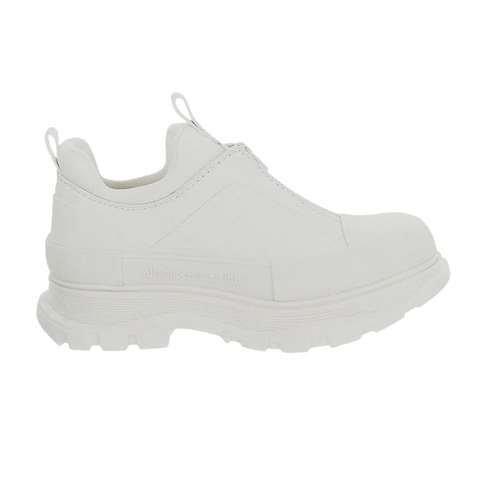 Кроссовки Alexander McQueen Tread Slick Zip Up 'White'