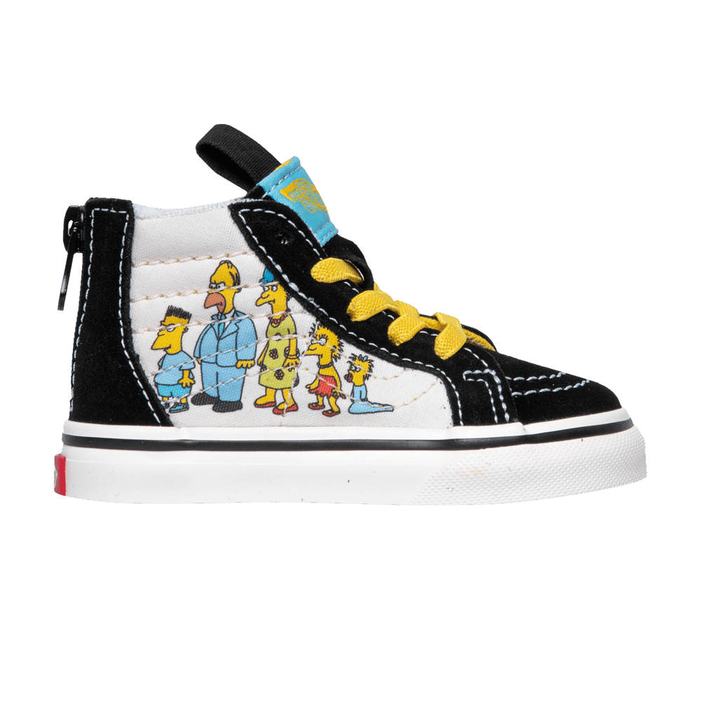 Кроссовки Vans The Simpsons x Sk8-Hi Zip Kids 'Simpsons Family 1987-2020'