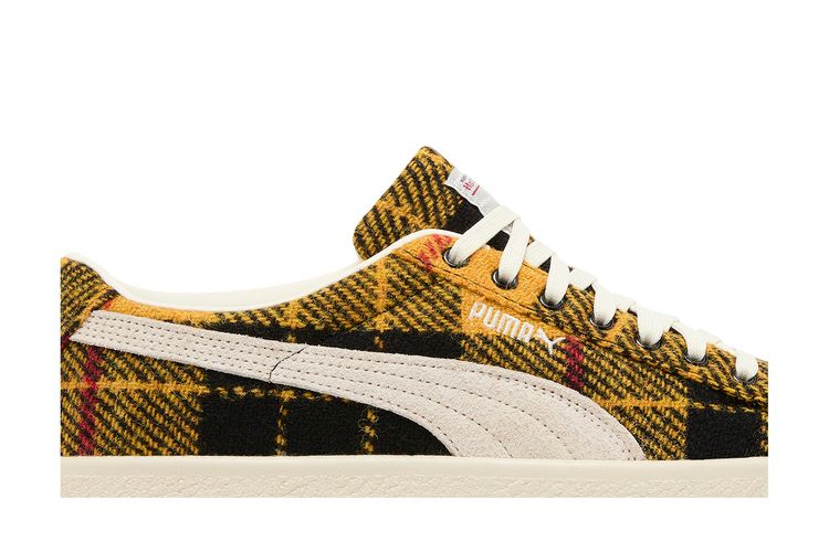 Кроссовки Harris Tweed x Puma Suede Vintage 'Tartan - Yellow'