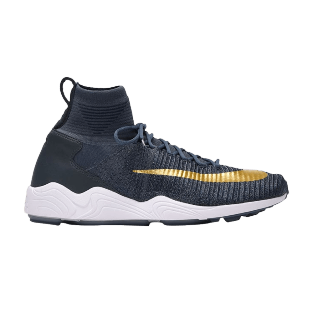 Кроссовки Nike Zoom Mercurial 11 Flyknit FC 'Blue Fox'