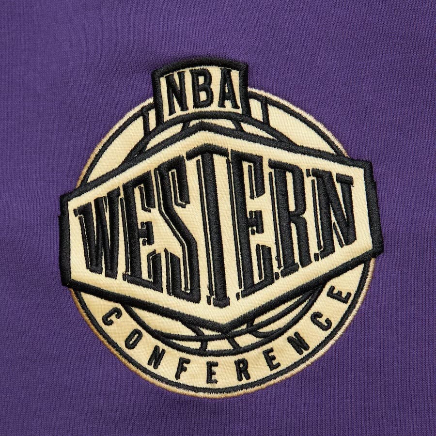 Худи Mitchell & Ness Purple Utah Jazz Team OG 2.0 Vintage Logo Fleece Pullover Hoodie
