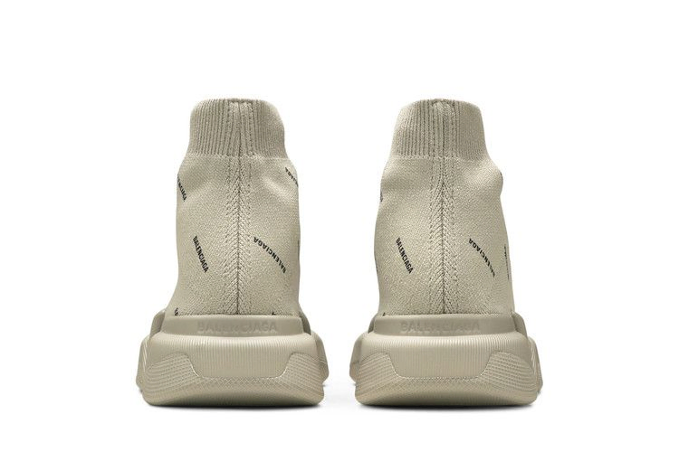 Кроссовки Balenciaga Wmns Speed 2.0 Sneaker 'Allover Logo - Sand'