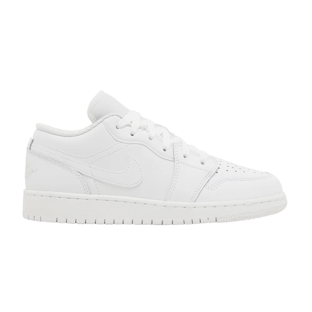 Krossovki-Air-Jordan-1-Low-GS-Triple-White-2023