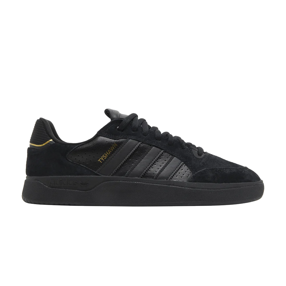 Кроссовки adidas Tyshawn Low 'Black Gold Metallic'