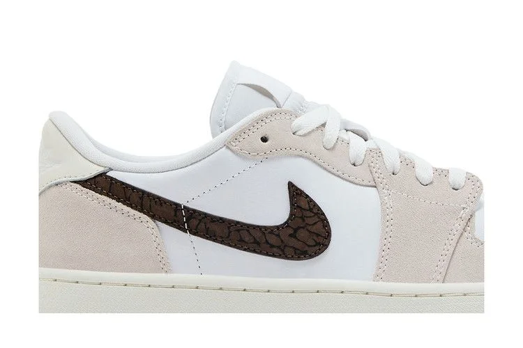 Кроссовки Air Jordan 1 Low Golf 'Light Orewood Elephant'