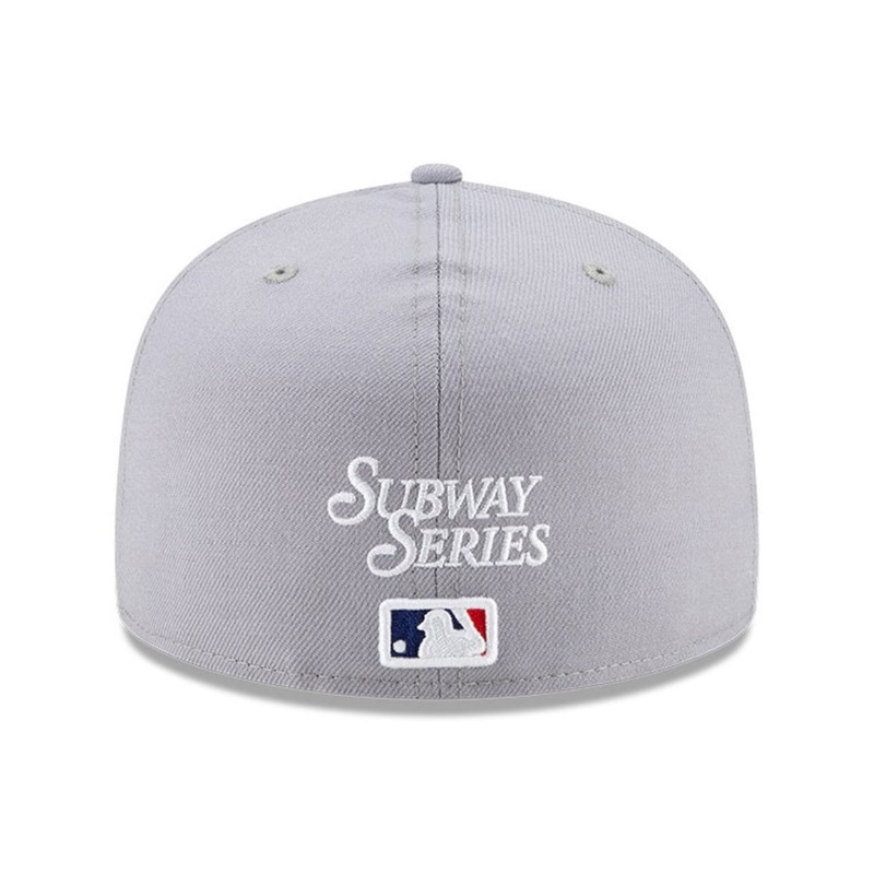 Кепка Awake Subway Series New York Yankees New Era Fitted Cap Gray