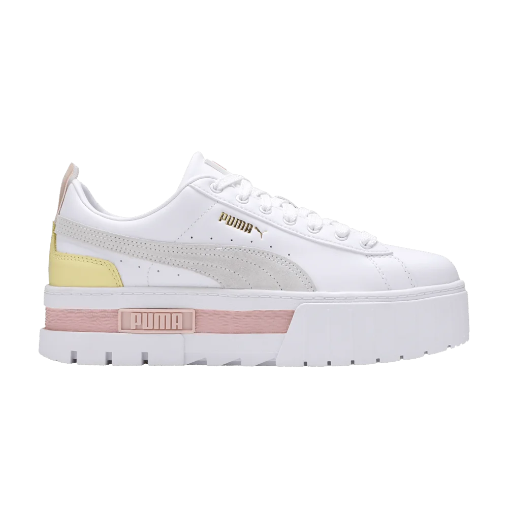 Krossovki-Puma-Wmns-Mayze-White-Lotus
