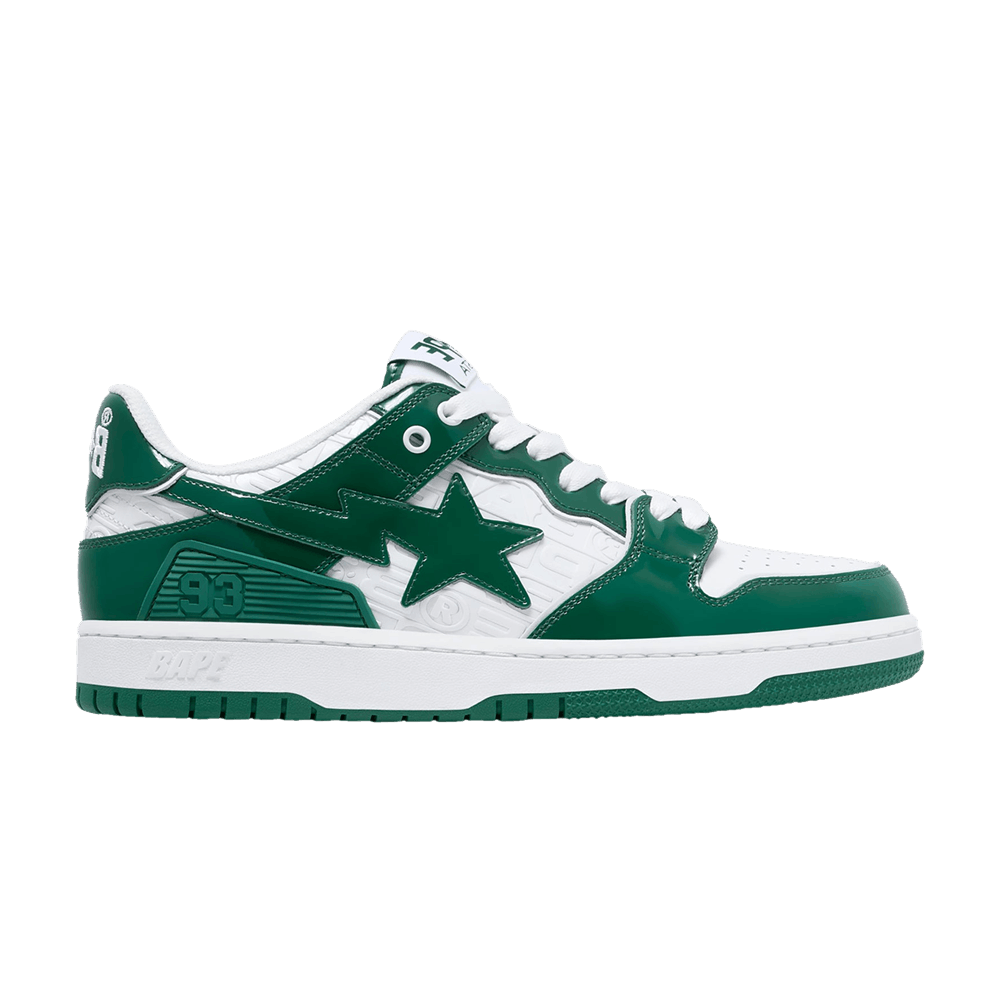 Кроссовки BAPE Wmns Sk8 Sta #5 'Luxury Sport Monogram - Green'