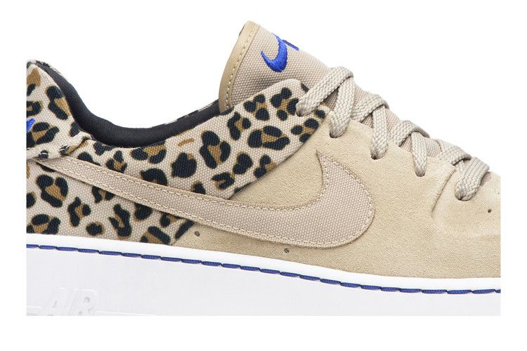 Кроссовки Nike Wmns Air Force 1 Sage Low Premium 'Leopard'