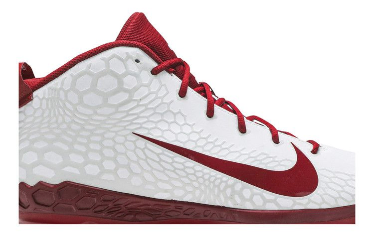 Кроссовки Nike Force Zoom Trout 5 Pro 'White University Red'