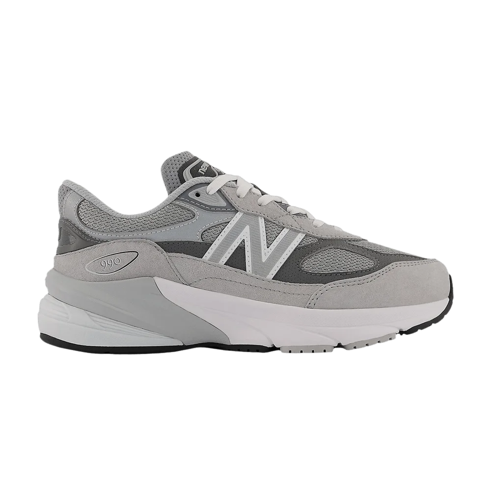 Krossovki-New-Balance-FuelCell-990v6-Lace-Big-Kid-Grey
