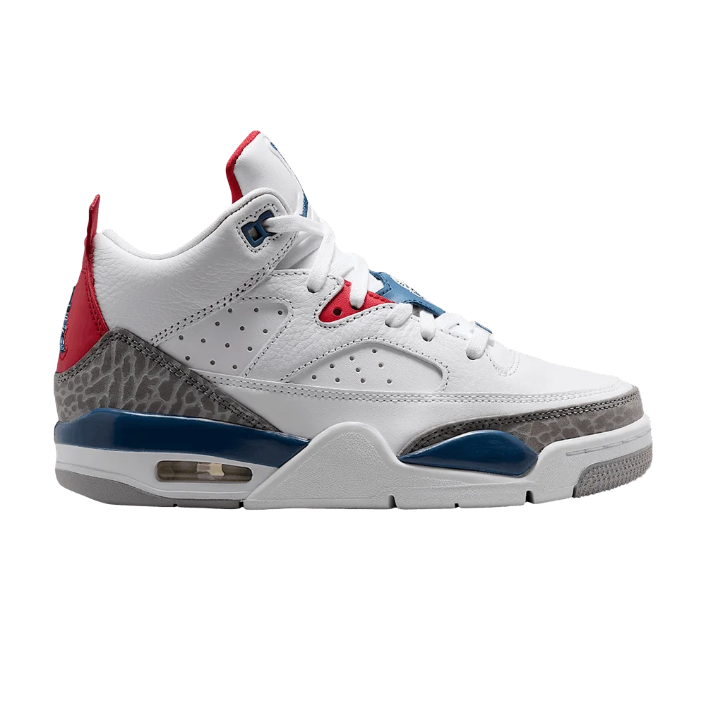 Krossovki-Air-Jordan-Son-Of-Mars-Low-GS-White-Varsity-Red