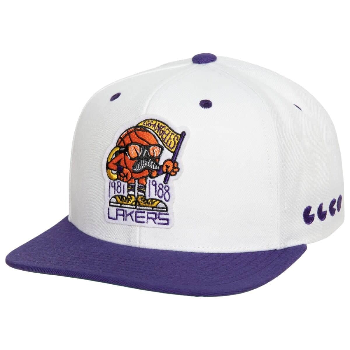 Бейсболка Mitchell & Ness x GLCO Two Tone Snapback Los Angeles Lakers Kurt Rambis Hat