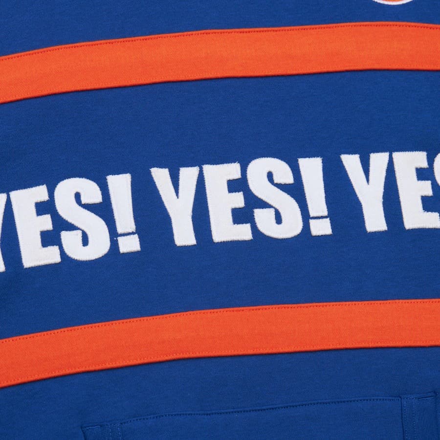 Худи Mitchell & Ness Royal New York Islanders Head Coach Fleece Pullover Hoodie