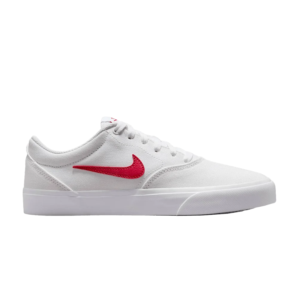 Nike Wmns Charge Canvas SB 'White University Red'