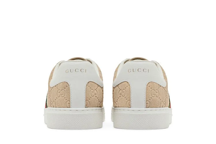 Кроссовки Gucci Ace Sneaker 'GG Oatmeal Suede'