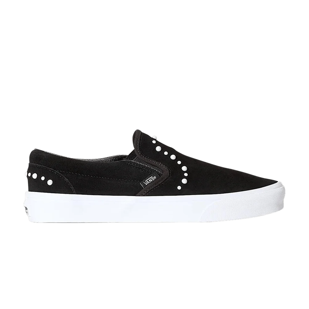 Кроссовки Vans Wmns Classic Slip-On 'Pearls - Black'