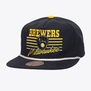Mitchell-Ness-Navy-Milwaukee-Brewers-Radiant-Lines-Deadstock-Snapback-Hat-300x300
