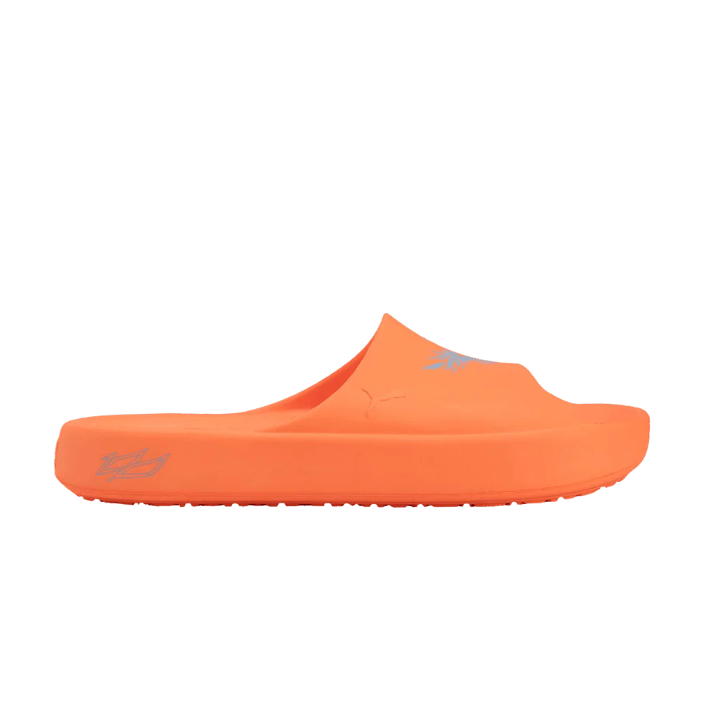 Puma-LaMelo-Ball-x-Shibui-Cat-Slide-Ultra-Orange