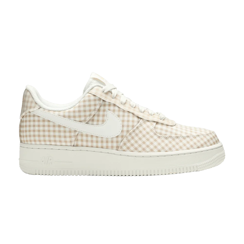 Krossovki-Nike-Wmns-Air-Force-1-Low-QS-Gingham-Pack-Beige