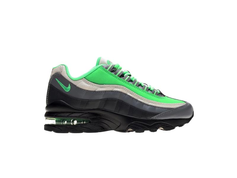 Кроссовки Nike Air Max 95 GS Anthracite Poison Green