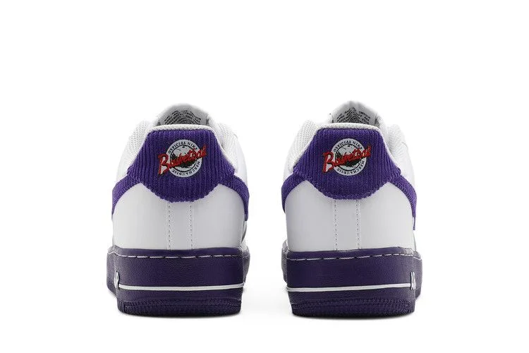 Кроссовки Nike Air Force 1 '07 LV8 EMB 'White Court Purple'