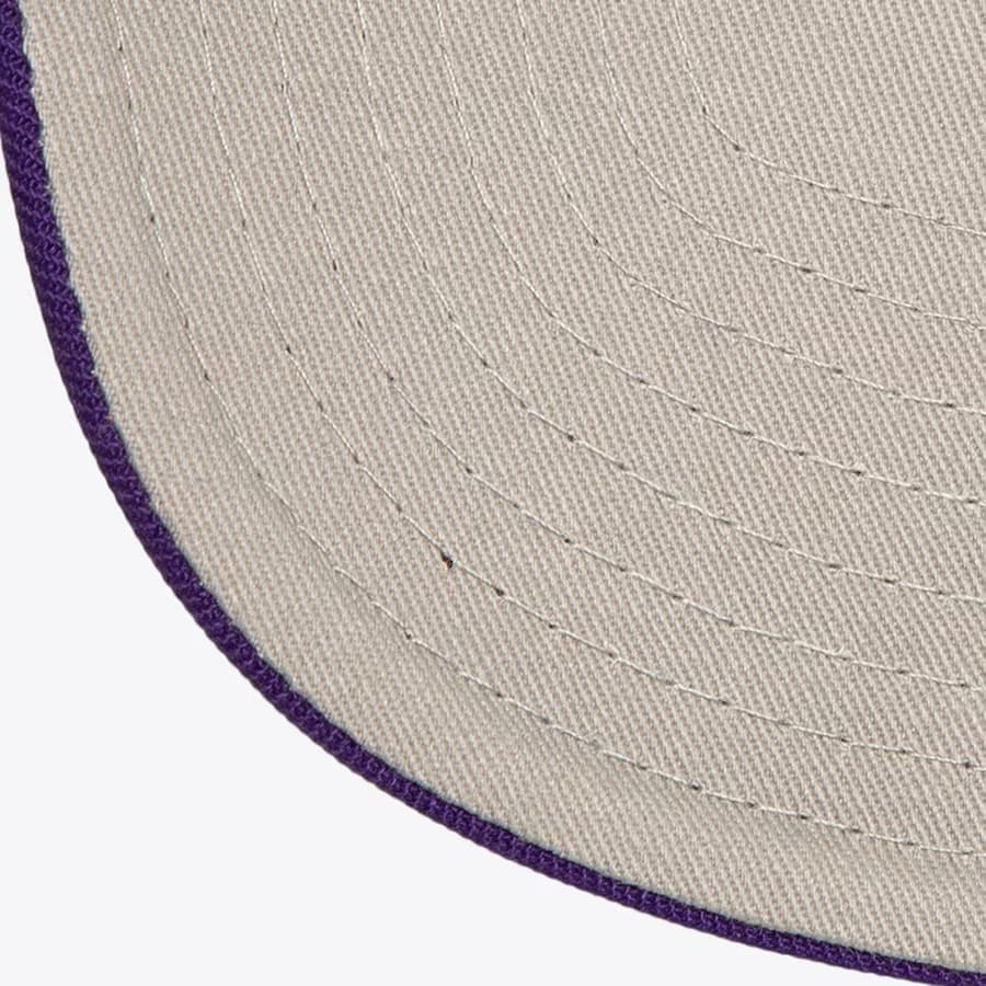 Бейсболка Mitchell & Ness Purple Los Angeles Lakers Home Of Pro Pinch Fit Snapback Hat