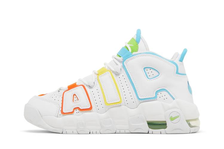 Кроссовки Nike Air More Uptempo GS 'White Rainbow'