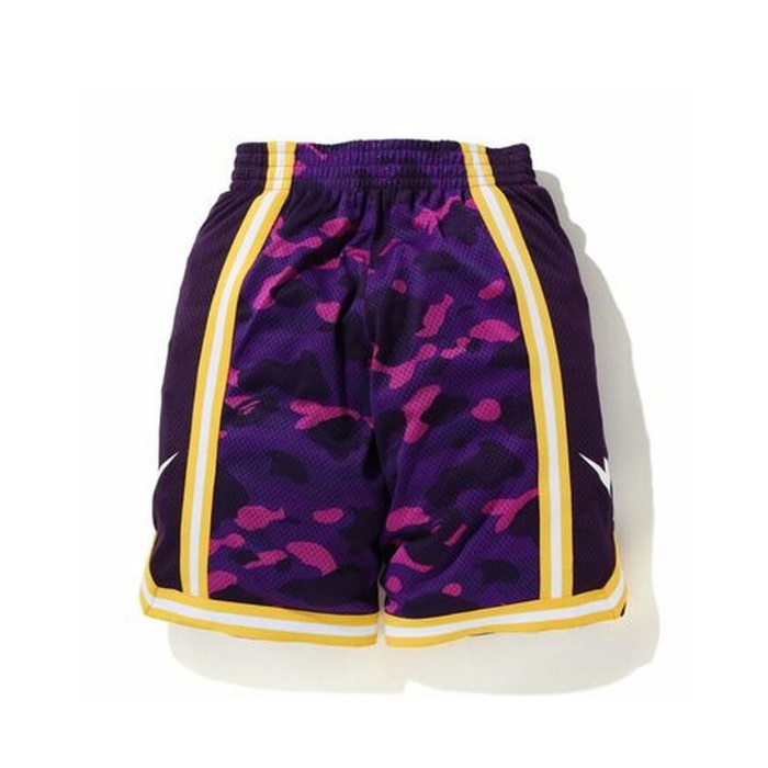 Спортивные шорты BAPE Color Camo Wide Basketball Shorts Purple