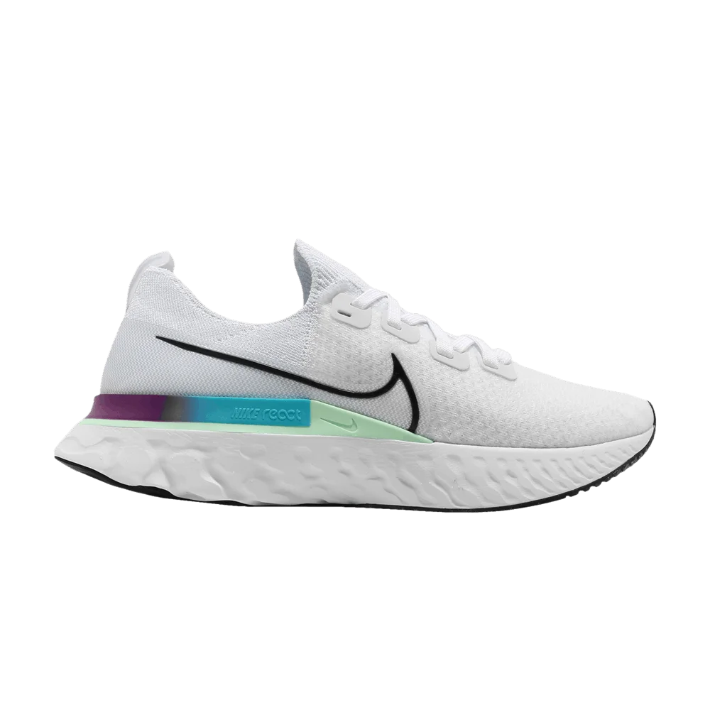 Кроссовки Nike React Infinity Run Flyknit 'White Vapor Green'