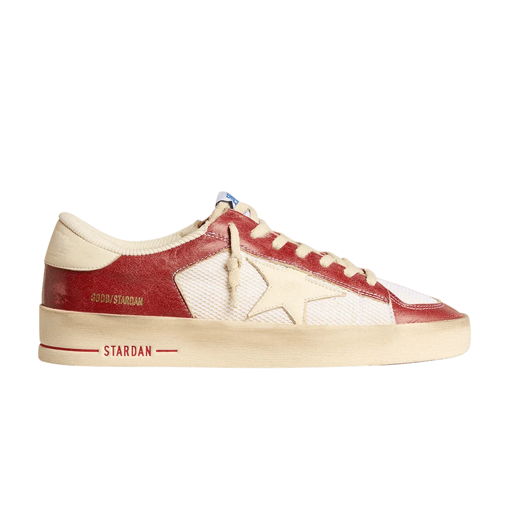 Krossovki-Golden-Goose-Stardan-White-Ecru-Red