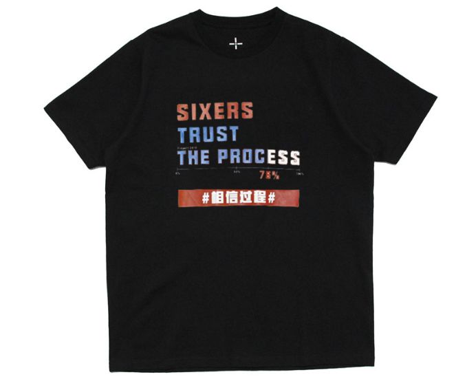 Phila-Sixers-Trust-The-Process-Black-Tee