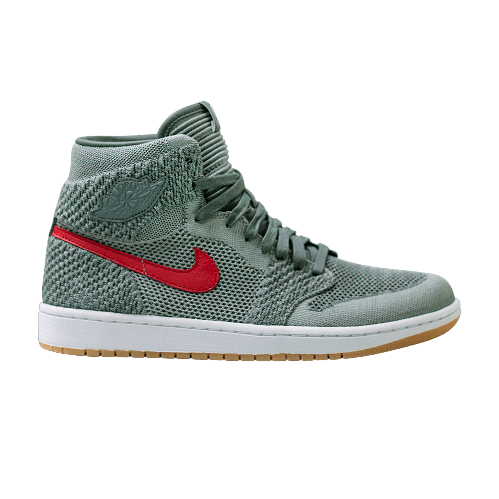 Кроссовки Air Jordan 1 High Flyknit 'Clay Green'