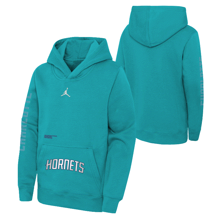 Худи Nike Charlotte Hornets 2024 Statement Courtside Youth NBA Hoodie