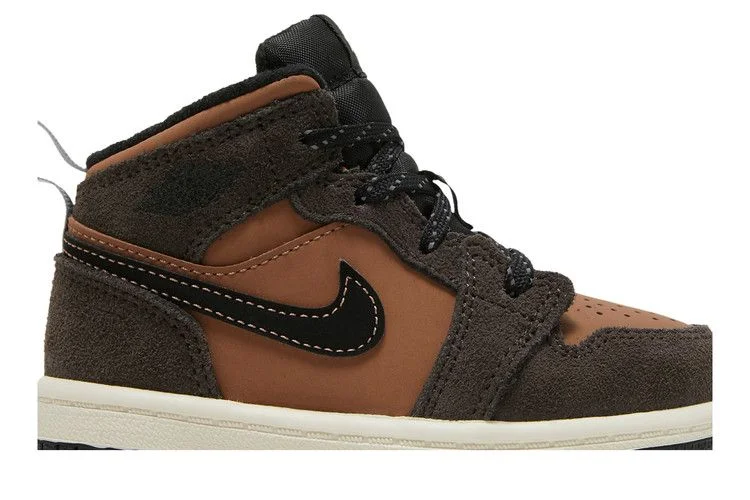 Кроссовки Air Jordan 1 Mid SE TD 'Earth Tone'