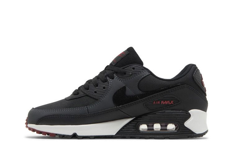 Кроссовки Nike Air Max 90 'Anthracite Team Red'