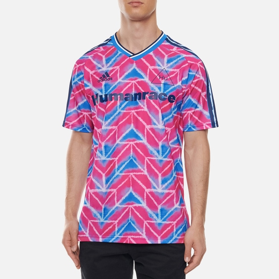 Футболка adidas Consortium Human Race Jersey Red/Blue/White