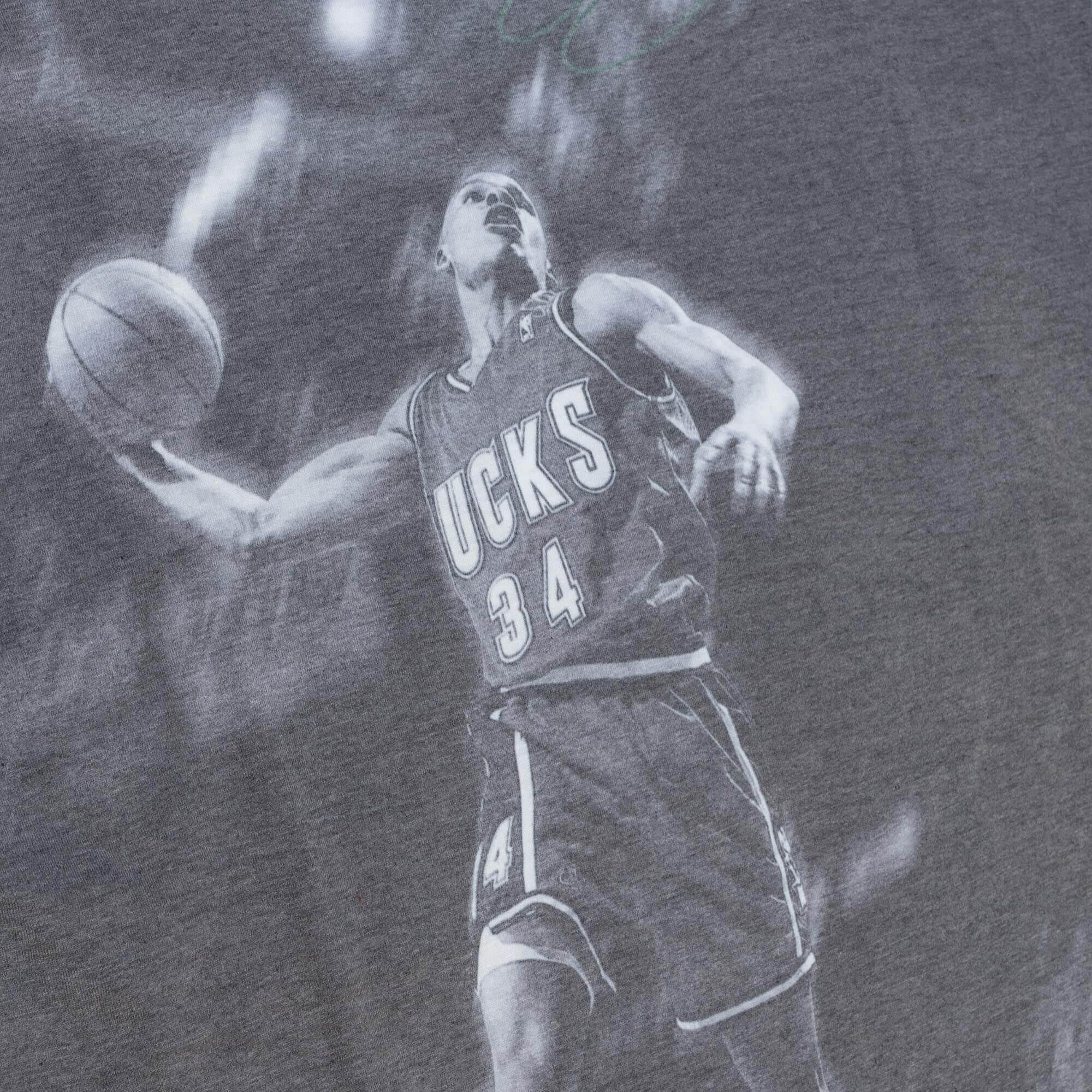Футболка Mitchell & Ness Above The Rim Sublimated SS Tee Milwaukee Bucks Ray Allen