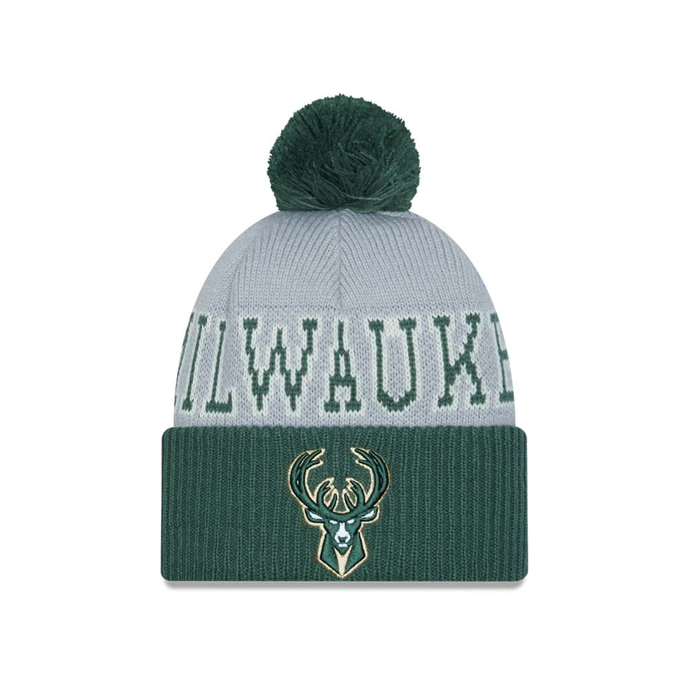 New-Era-Milwaukee-Bucks-2024-Tip-Off-Pom-Knit-NBA-Beanie-1