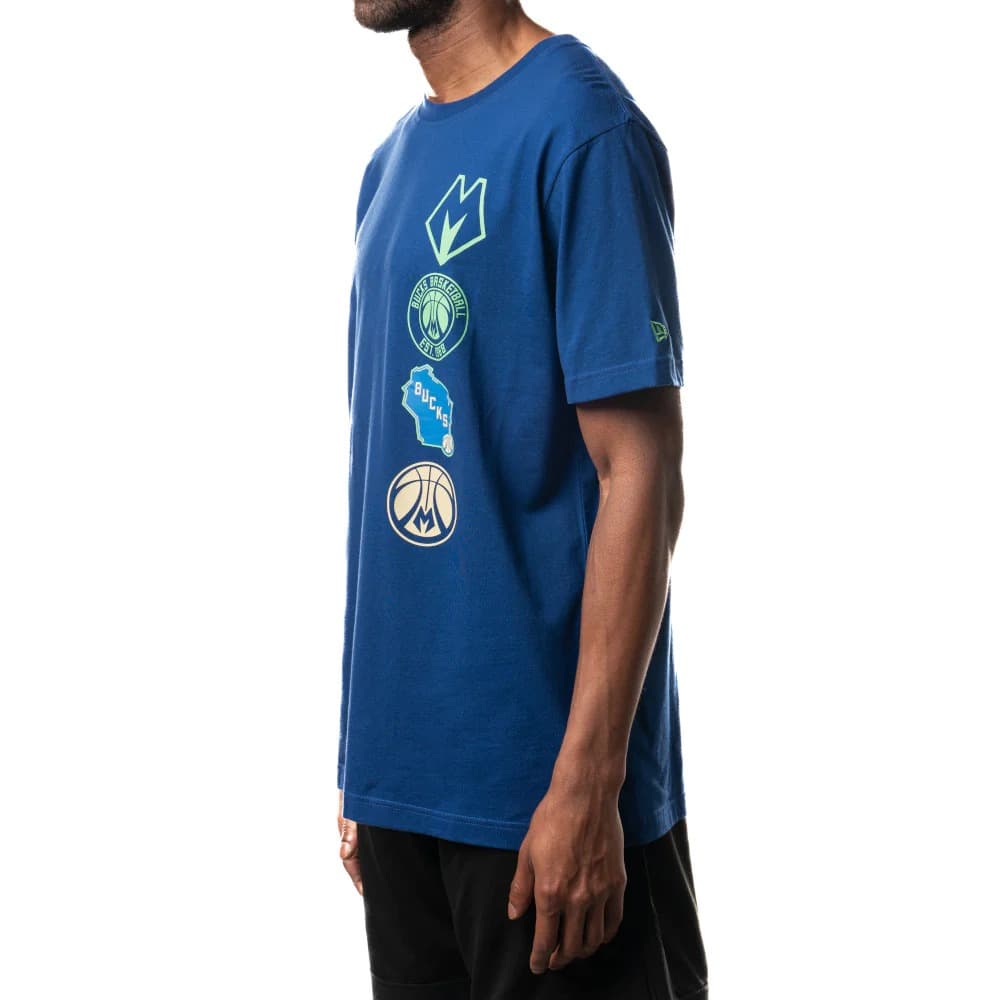 Футболка New Era Milwaukee Bucks 2024 City Edition NBA T-Shirt
