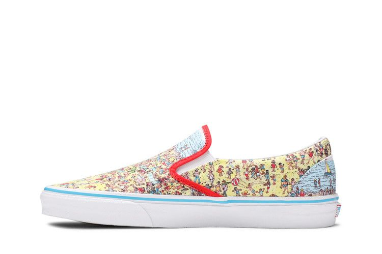 Кроссовки Vans Where's Waldo? x Classic Slip-On 'Find Steve'