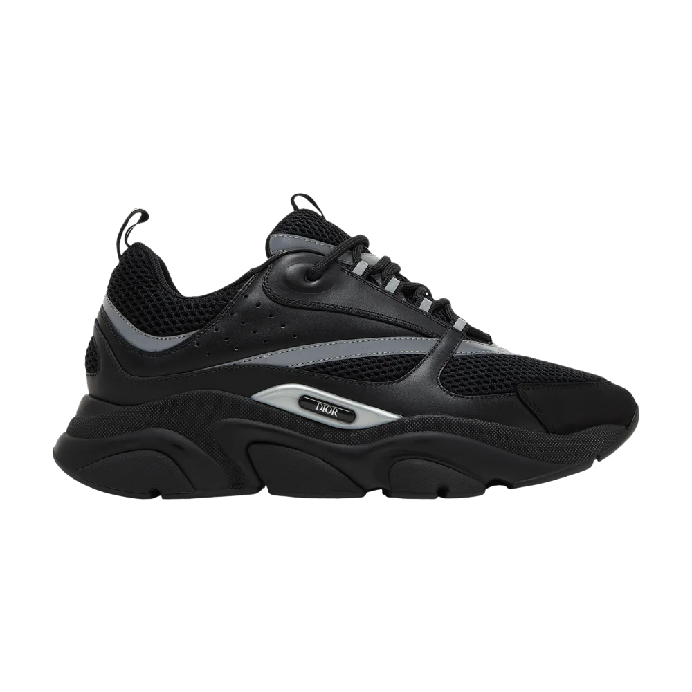 Krossovki-Dior-B22-Black-Reflective