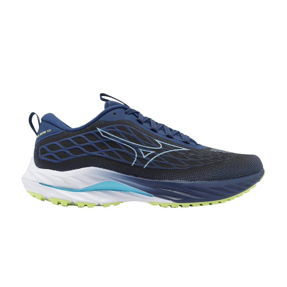 Кроссовки Mizuno Wave Inspire 20 SSW 'Navy Peony Sharp Green'