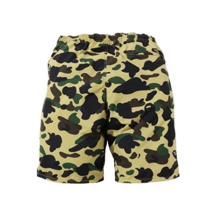 Спортивные шорты BAPE 1st Camo Beach Shorts (SS20) Yellow
