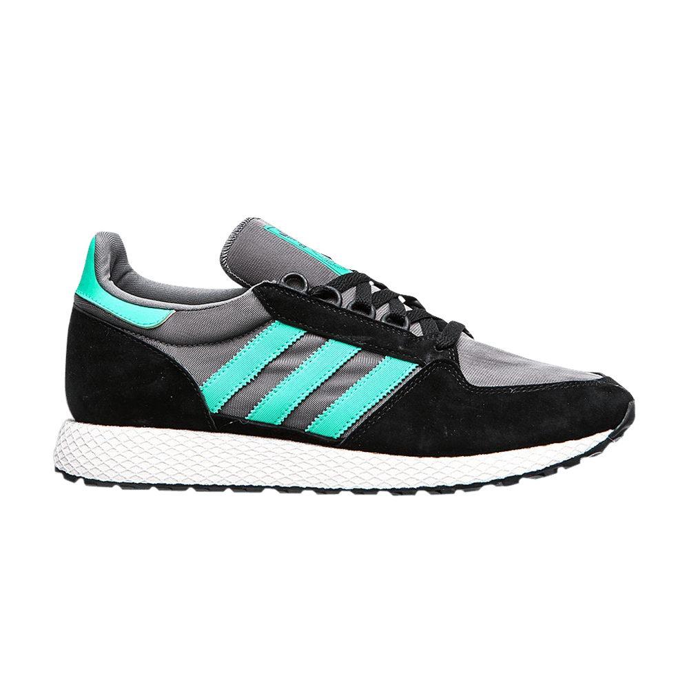 Кроссовки Adidas Forest Grove 'Black Hi-Res Green'
