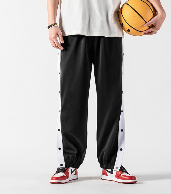 Баскетбольные брюки 2020 William Marchi Basketball Button Pants Black
