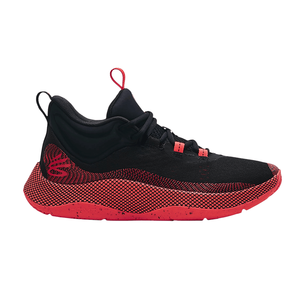Кроссовки Under Armour Curry HOVR Splash 'Black Red'