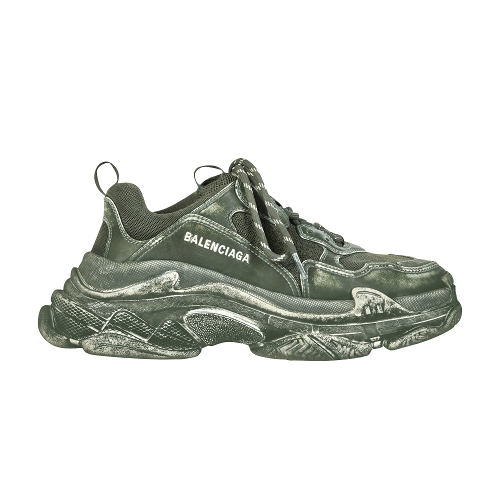 Кроссовки Balenciaga Triple S Sneaker 'Dark Green'